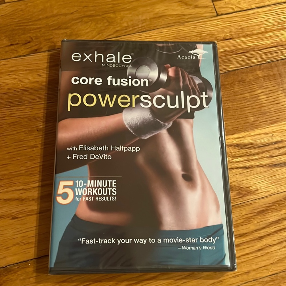 Exhale mind body spa fitness dvd
